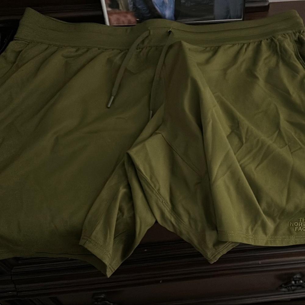 New With Tag The North Face Forest Green Active Shorts